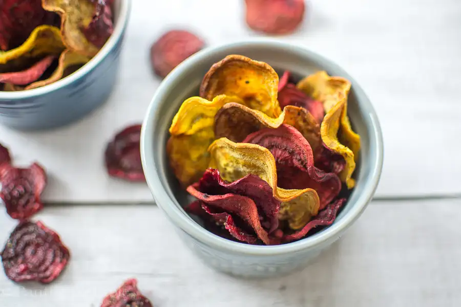 Crispy Oven-Baked Beet Chips