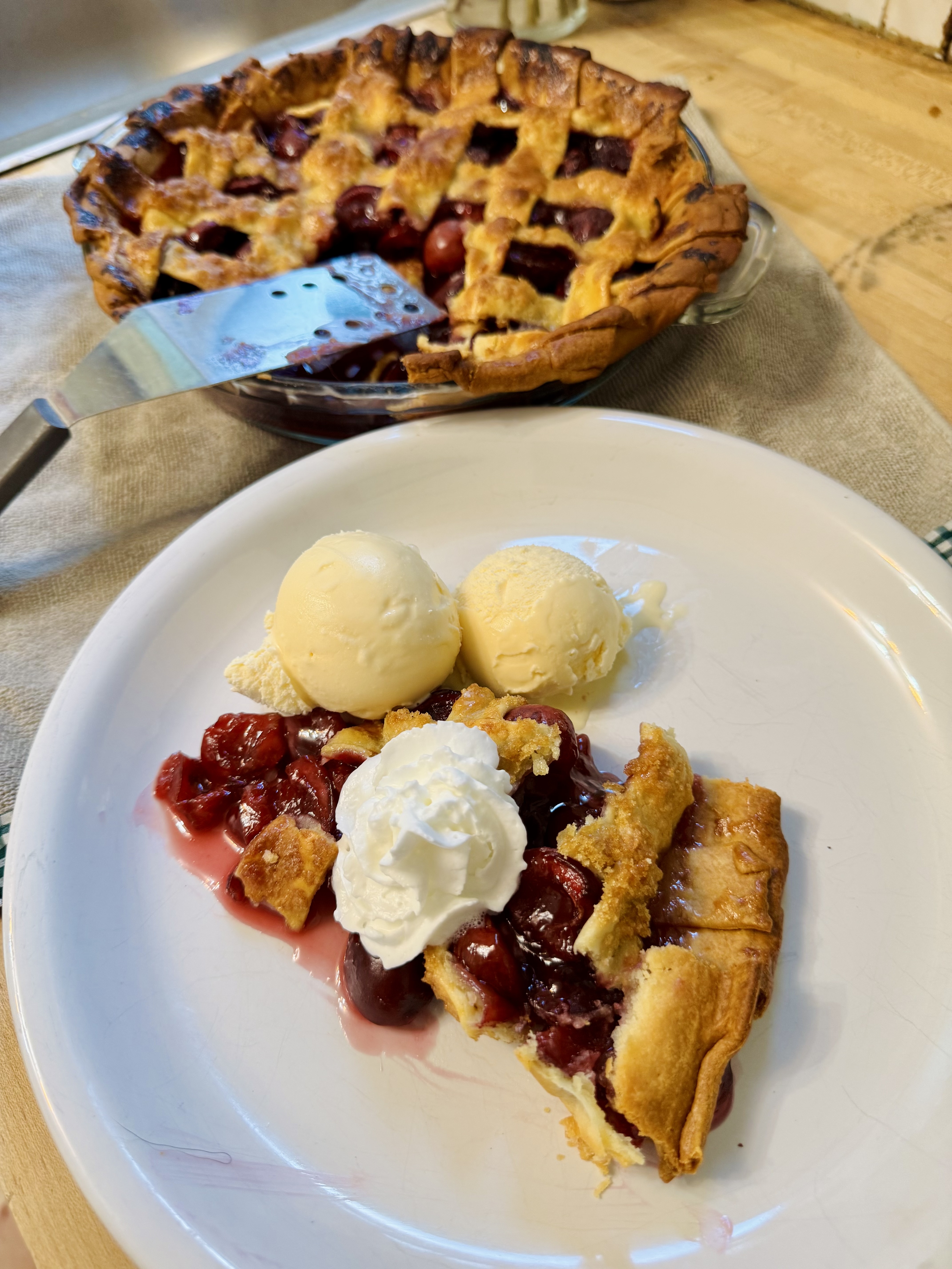 Cherry Pie with a Twist: Montmorency Cherry Rosé Balsamic