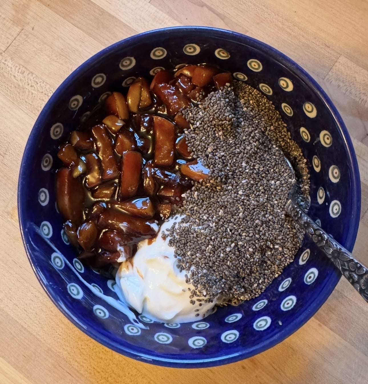 Caramelized Cinnamon Pear Balsamic Bowl: Fall Breakfast, Simplified
